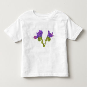 Purple vipers bugloss (echium plantagineum) toddler T-Shirt