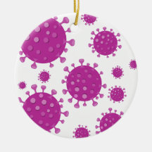 Purple Viral Particle