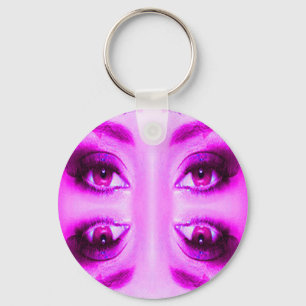Purple Vision Key Ring