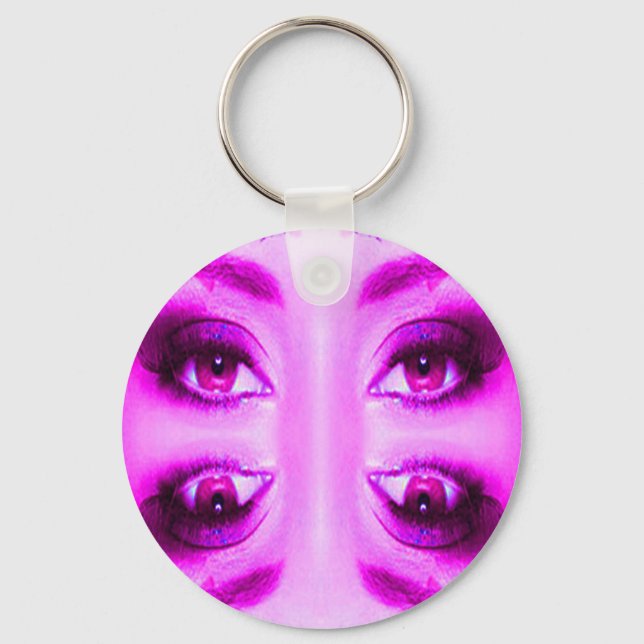 Purple Vision Key Ring (Front)
