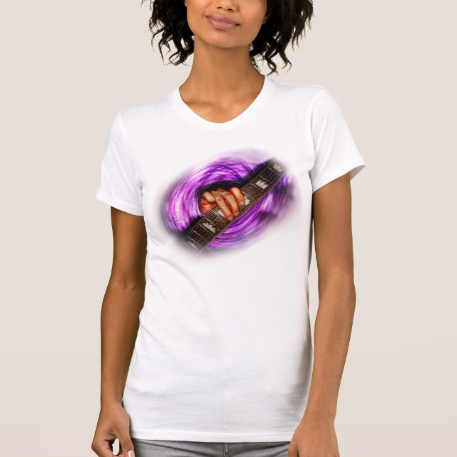 Purple Vortex Tee Shirt (Front)