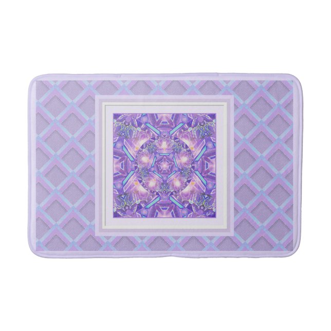 Purple W1 Bath Mat (Front)