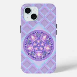 Purple W1 iPhone 15 Case