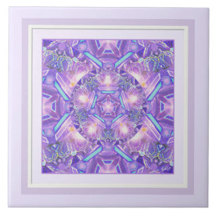 Purple W1 Ceramic Tile