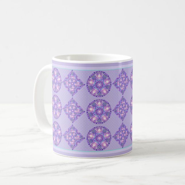 Purple W1 Coffee Mug (Front Left)