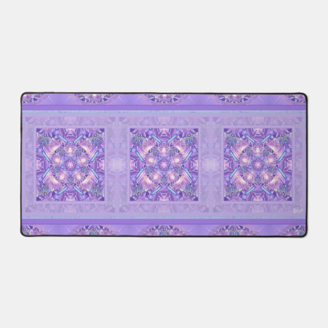 Purple W1 Desk Mat (Front)