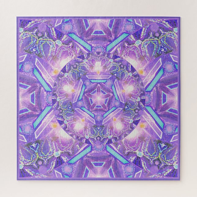 Purple W1 Jigsaw Puzzle (Vertical)