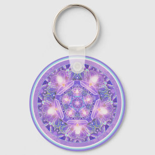 Purple W1 Key Ring