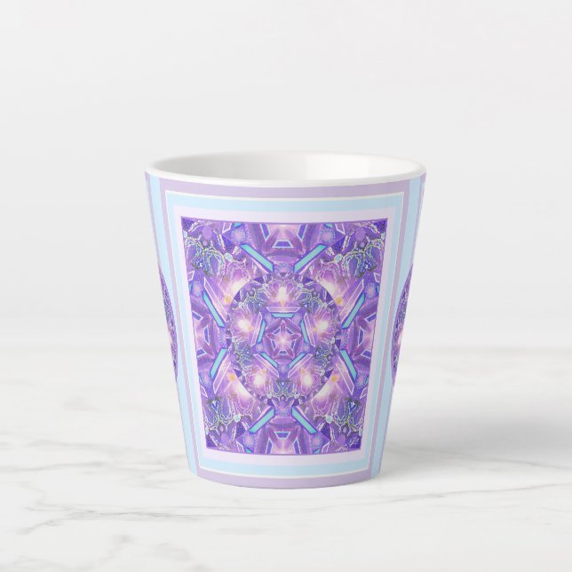 Purple W1 Latte Mug (Front)