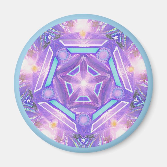 Purple W1 Magnet (Front)