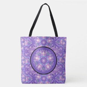 Purple W1 Tote Bag