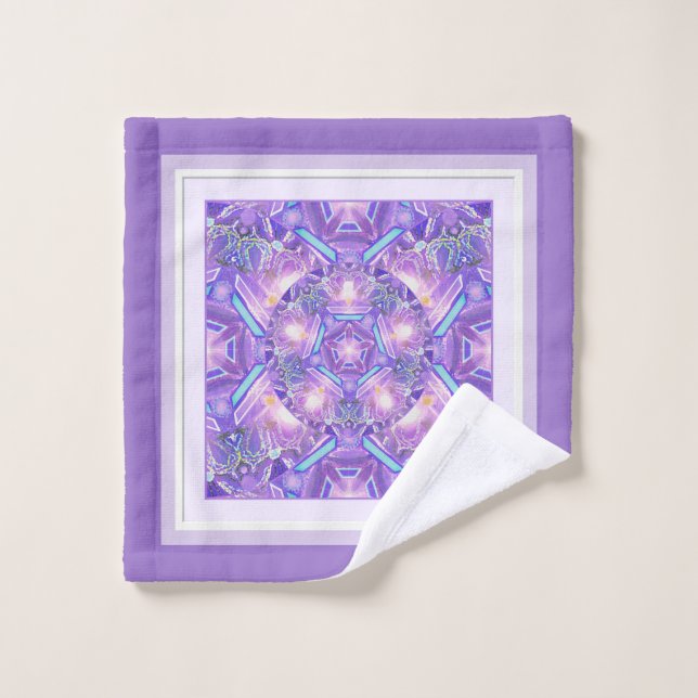 Purple W1 Wash Cloth (Wash Cloth)
