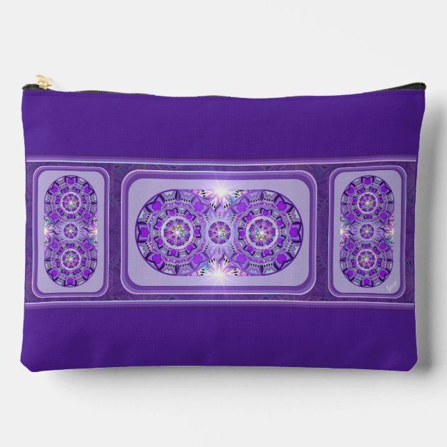 Purple W2 Accessory Pouch (Front)