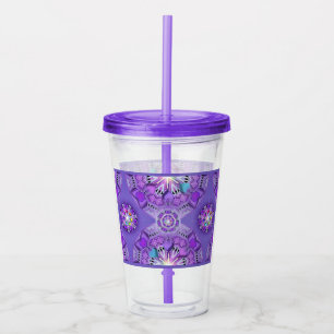 Purple W2 Acrylic Tumbler