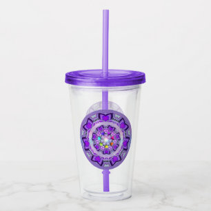 Purple W2 Acrylic Tumbler
