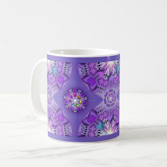 Purple W2 Coffee Mug (Front Left)