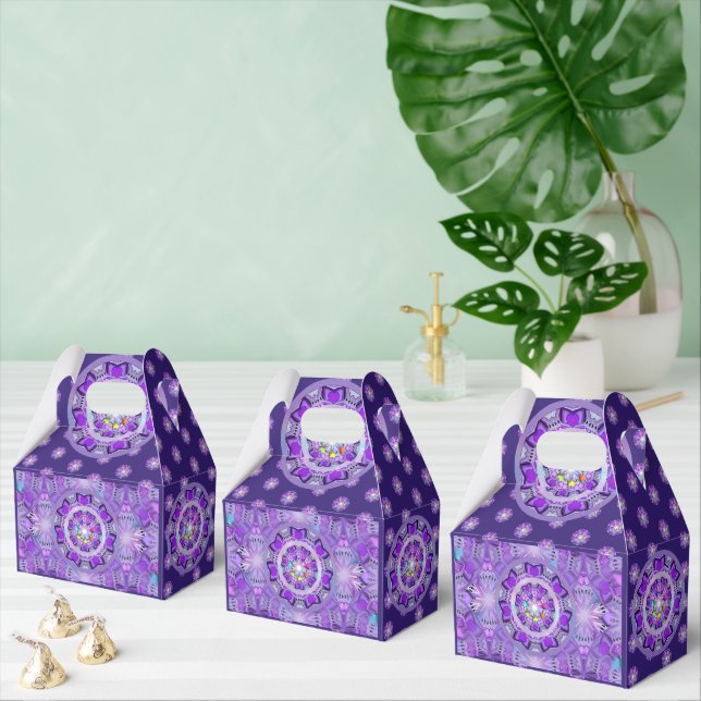 Purple W2 Favour Box (Multiple)