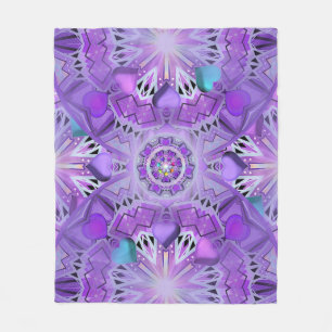 Purple W2 Fleece Blanket