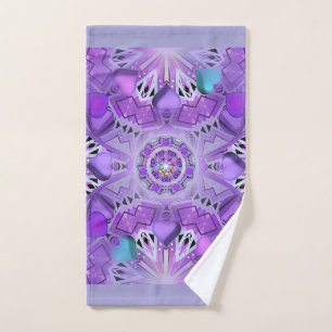 Purple W2 Hand Towel