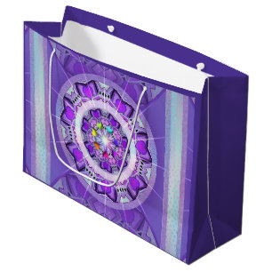 Purple W2 Large Gift Bag