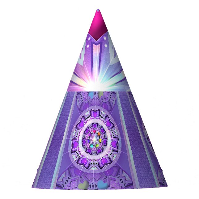 Purple W2 Party Hat (Front)