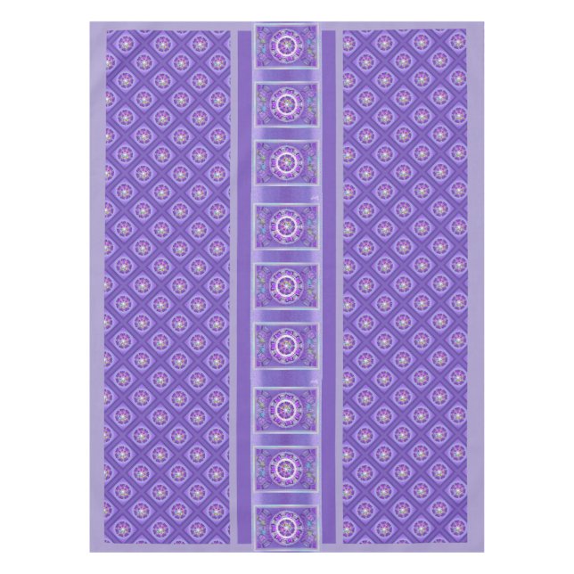 Purple W2 Tablecloth (Front)