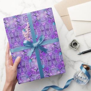 Purple W2 Wrapping Paper