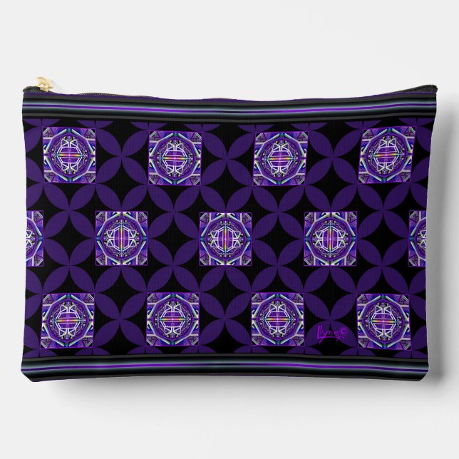 purple w3 accessory pouch (Front)