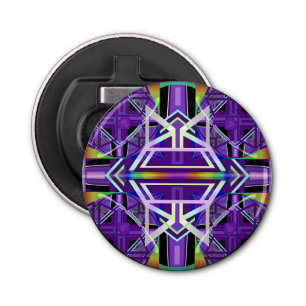 Purple W3 Bottle Opener