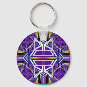 Purple W3 Key Ring