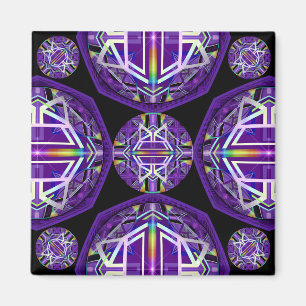 Purple W3 Magnet