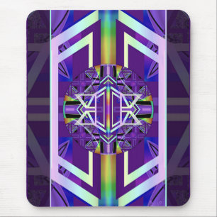 Purple W3 Mouse Pad