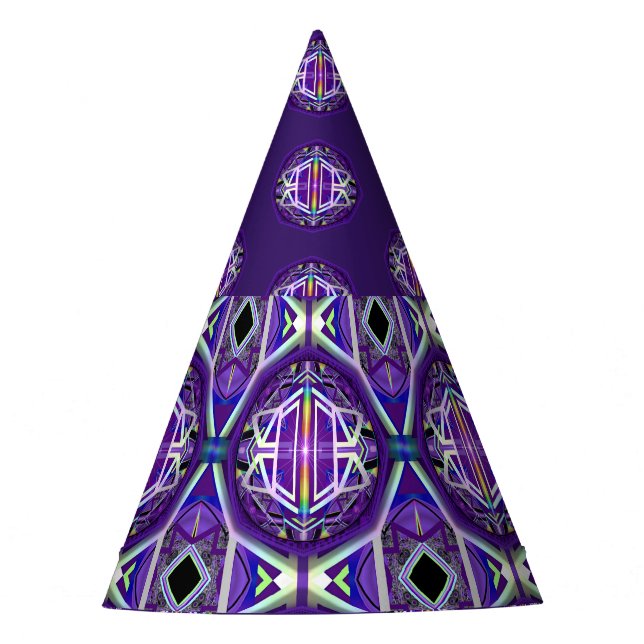 Purple W3 Party Hat (Front)