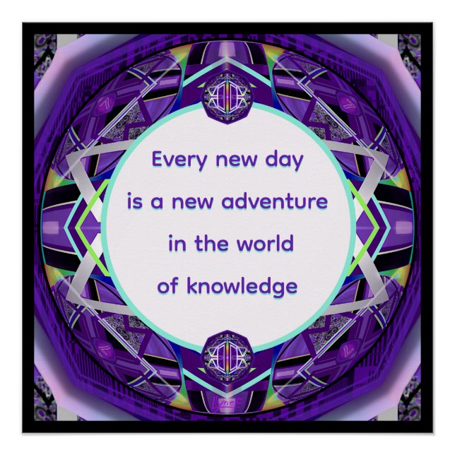 Purple W3 Poster (Front)