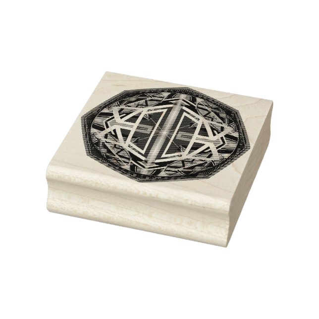 Purple W3 Rubber Stamp (Stamp)