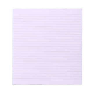 Purple w/ 3mm grey lines notepad