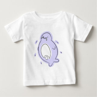 Purple Walrus Baby T-Shirt