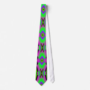 Purple Wampum Tie