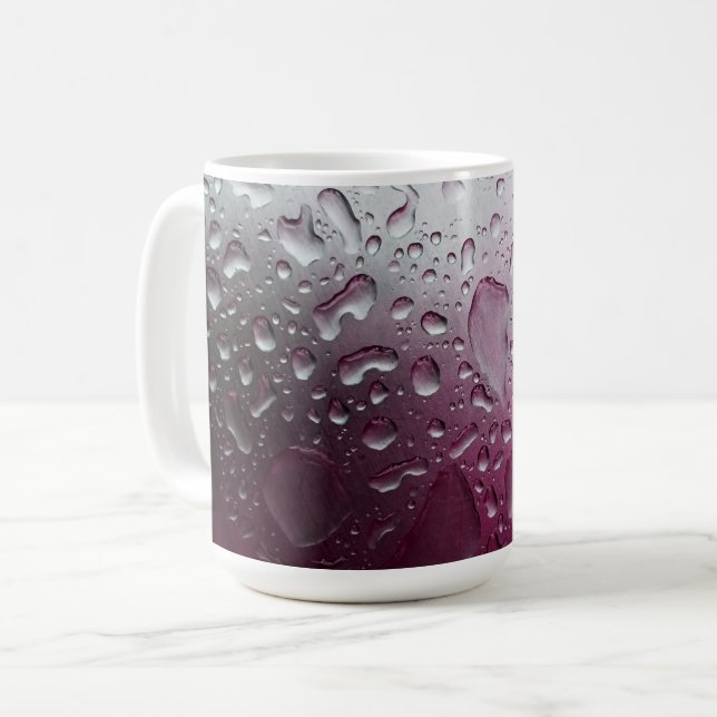 purple water coffee mug (Front Left)