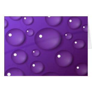 Purple Water Drop Pattern