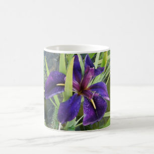 Purple Water Iris Coffee Mug