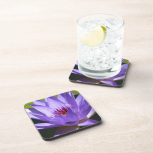 Purple Water Lily Coaster