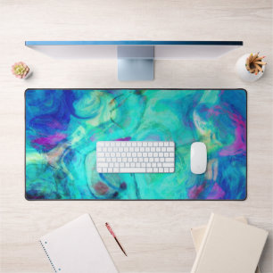 Purple Water Sprite Desk Mat