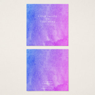 Purple watercolor earring holder