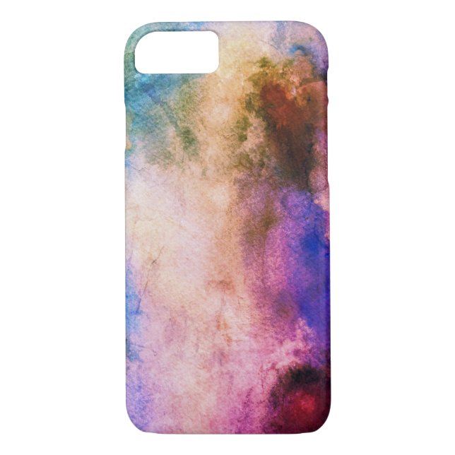Purple Watercolor Fusion Art Case (Back)