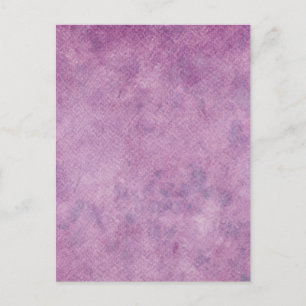 Purple Watercolor Paper Background Template Blank Postcard
