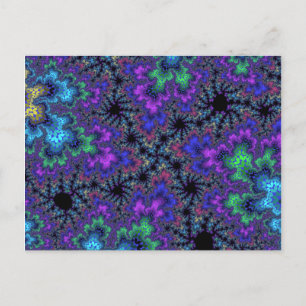 Purple Watercolor Speckle Postcard