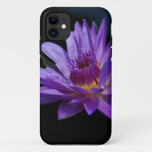 Purple Waterlily Lotus Flower iPhone 11 Case