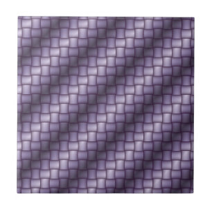 Purple Waves Tile