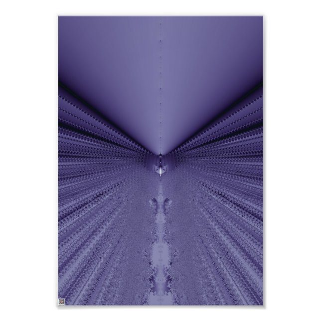 Purple Way Photo Print (Front)